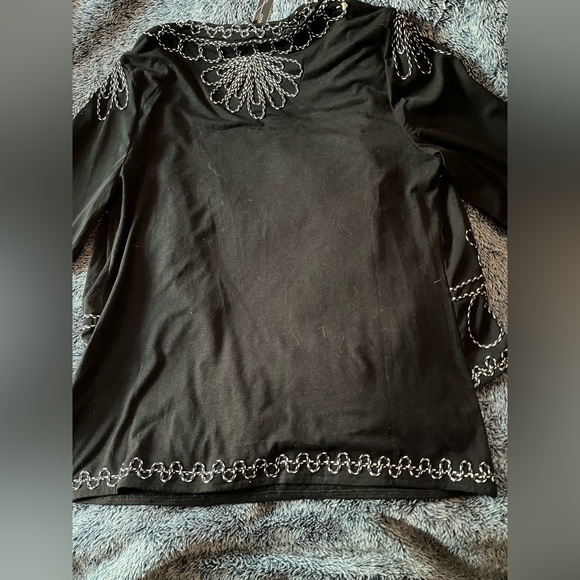 Black tunic top - Picture 7 of 11